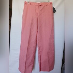 Liz Claiborne Womens Catgren Pants Size 12 Color Peach Pink